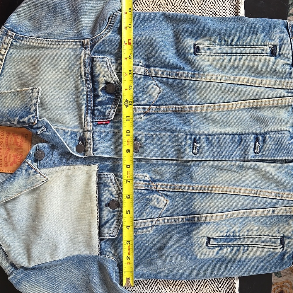 Levi's Patchwork Denim Jacket - image 7